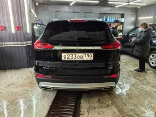 Geely Atlas Pro, 2022 года, 177 лс, 131505 км, АКПП, идентификационный номер (VIN) Y4K8722D8NB303813, черного цвета, объем: 1477 см³, мощность: 176 л.с.