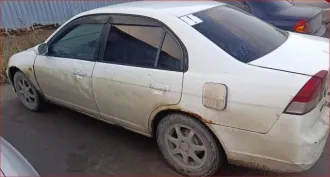 Honda Civic Ferio 2001, 105 л.с., 327251 км, Автомобиль легковой, марка: HONDA CIVIC FERIO, модель: HONDA CIVIC FERIO, VIN: -, гос. рег. номер: Е064КР186, год изготовления: 2001