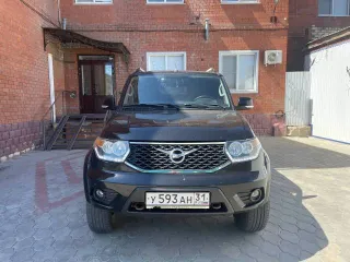 УАЗ Патриот 2021 года, 150 л.с. Автомобиль легковой, год выпуска: 2021, марка (модель): УАЗ Патриот, гос. рег. знак: У593АН31, VIN: XTT316300M1015121