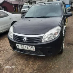 Автомобиль легковой Renault Sandero 2013 года выпуска, VIN X7LBSRB1HDH652276, гос. номер В739ВВ125