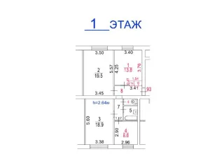 Жилое помещение, 73.4 кв.м, г. Москва, ул. Черняховского, д. 17, корп. 3, кв. 93, жилое помещение по адресу: г. Москва, ул. Черняховского, д. 17, корп. 3, кв. 93, площадью 73,4 кв.м, (этаж №1), кадастровый номер: 77:09:0004006:6188 Вид жилого помещения: Жилое Общая площадь: 73.4