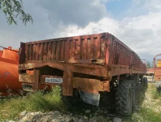 Полуприцеп с бортовой платформой Wanshida SDW9405, 2011 г.в., госномер ХА707027, VIN LA993NGB1B0SDW117