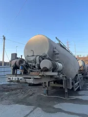 Цистерна-материаловоз FTS-01, 2018 год. Марка FTS. Идентификационный номер NP9FTS011J0264685, цвет белый, регистрационный знак CE719161. Категория: прицеп.