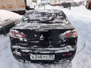 Легковой автомобиль седан MITSUBISHI LANCER 1.6, 2012 г.в., VIN: JMBSNCY1ACU004517, г.н.з.: А346РС89, 1590 куб. см.  МТ , 117 л.с., цвет: ЧЕРНЫЙ, пробег: 436 тыс. км.