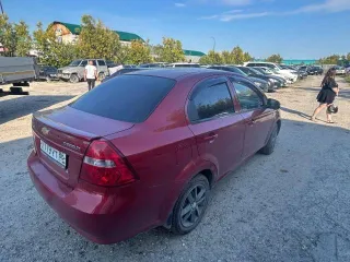 Chevrolet Aveo 2011 года, седан, 101 л.с., пробег 167439 км. Госномер Х779УТ86, цвет красный, VIN XUUSF69W9B0007660, ПТС 86 РТ 916922, СТС 99 76 822033. Требуется замена стоек.