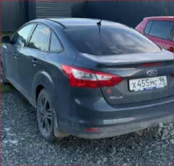 Ford Focus 2012 года, 105 лс, VIN X9FMXXEEBMCY60417, гос.номер Х455МС96