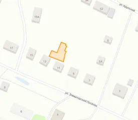 Земельный участок 343 кв.м, Курганская область, кадастровый номер 45:23:030107:279, основной вид разрешенного использования: 13.2.