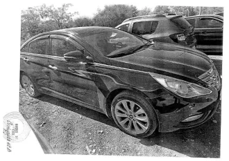 Hyundai Sonata 2.0, 2012 года, черный цвет, госномер А648СХ92, VIN: KMHEC41BBCА433811, без видимых повреждений.