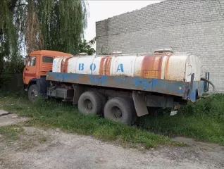 Автомобиль КАМАЗ-532150, Г6-ОПА-8.1 (автоцистерна), VIN Х8956584030AD4352, год выпуска 2003, цвет оранжевый, рег.знак А847ВМ15.
