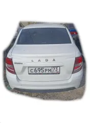 Автомобиль марки LADA GRANTA 2024 года выпуска, государственный номер С695РМ73, VIN XTA219040R1037973. Объём двигателя 1596 куб. см, мощность 89,7 л. с. Коробка передач механическая, привод передний, экологический класс пятый. Ключи и документы отсутствуют. Работоспособность не проверялась.