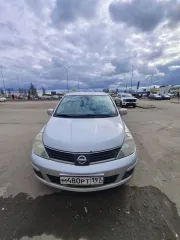 Nissan Tiida 2008 автомобиль марки Nissan модель Tiida 2008 г.в. VIN-номер 3N1FCAC11UL455863 адрес нахождения ТС.Москва, 3-я Нововатутинская По предварительной записи по эл. почте cos8569600@mail.ru и тел. +7 985 425-39-02