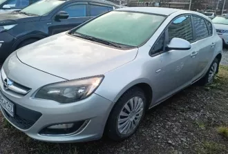 Opel Astra J, 2013 г.в., VIN XUFPC6DB8D3024787. Автомобиль находился в эксплуатации, является бывшим в употреблении, может иметь скрытые недостатки и неисправности вследствие эксплуатационных дефектов, естественного износа или ненадлежащего обслуживания.