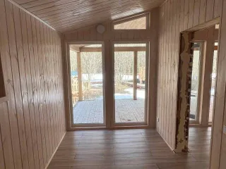 Дом 116,2 кв.м. и участок 1200 кв.м., Удмуртская Республика, Завьяловский район. Здание, назначение: жилой дом, количество этажей (в том числе подземных) 1, общая площадь 116,2 кв. м., адрес (местоположение): Удмуртская Республика, муниципальный округ Завьяловский район, территория днт Долгуша…