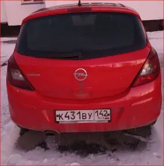 Opel Corsa 2011 года, 86 л.с., 168087 км, АКПП. Транспортное средство Opel Corsa 2011 г.в.