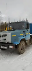 Грузовой бортовой автомобиль ЗИЛ-43360, 2007 г.в., VIN XTZ43336073496353, синий. Пробег: 113923 км. Наличие ПТС: есть.