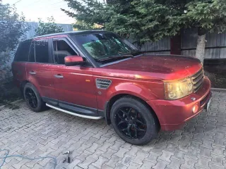 Land Rover Range Rover Sport 2006, 390 лс, 295083 км, полный привод, АКПП, легковой автомобиль, марка: Land Rover, модель: Range Rover Sport, год изготовления: 2006, цвет: темно-красный, VIN: SALLSAA346A941137, страна: Англия.