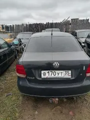Volkswagen Polo 2012, гРЗ:В170УТ/35, повреждения: крышка багажника, задний левый фонарь, коррозия задней правой арки, порог поврежден и коррозия, коррозия передней правой двери, правого крыла, крыши, водительской двери, задней левой арки, удар в переднюю часть, капот, бампер, переднее левое крыло…