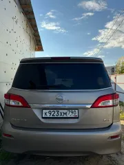 Nissan Quest 2011 года выпуска, VIN JN8AE2KP4C9031476. Ознакомление с автомобилем по предварительной записи по адресу: Московская обл., г. Люберцы, пгт. Малаховка, ул. Братская, д. 30. Документы предоставляются по запросу на электронную почту: lzmasxu@gmail.com. Контактный телефон: +7 905 577-33-87.