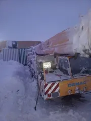 Demag AC-265 1994 Кран самоходный Демаг АС-265, 1994 года выпуска, заводской № машины (рамы) – 38264, цвет – желтый, ГРЗ ЕУ3242/59 (местонахождение – Бованенково)