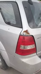KIA Sorento JC5248, 2008 года выпуска, двигатель D4CB №7291083, объем 2.5 л, мощность 170 л.с. (125 кВт), VIN XWKJC524880008306, шасси KNFJC524885826279, цвет яркое серебро, дизельный. Автомобиль не на ходу, заклинил двигатель.