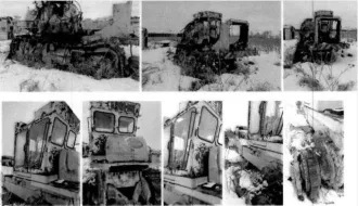 Коматсу D 355 C-3, 1982 год, заводской номер 7358. Не рабочий, отсутствует двигатель, гидротрансформатор, радиатор, аккумуляторы, навесное оборудование. Согласно данным гос органа: номер двигателя 50757; ГРЗ 1181ТУ70, ПСМ ВЕ031970.