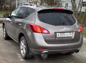 Nissan Murano, 2012 года, 249 лс, VIN: Z8NTANZ51CS006190, Государственный регистрационный знак: Е505УХ32, Рабочий объем двигателя: 3498.00 куб. см, Мощность двигателя: 249.00 л.с., Вид двигателя: Бензиновый, коробка - вариатор, пробег 330 тыс.