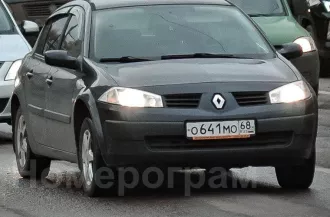 Транспортное средство: Марка, модель: RENAULT MEGAN II Тип ТС: Легковой седан Категория: B Год изготовления: 2005 Цвет кузова: Темно серый Мощность двигателя, л.с.  кВт  83/113 ПТС: 77 ТС 786140 СТС: 99 12 973845 VIN: VF1LM1B0H33342757 Номер кузова: VF1LM1B0H33342757 Регистрационный знак: О641МО68