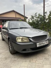 Hyundai Accent, 2008 Транспортное средство - HYUNDAI ACCENT VIN: X7MCF41GP9M215871, 2008 год выпуска, цвет серый темный