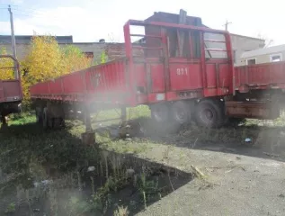 Полуприцеп с бортовой платформой Wanshida SDW9405, 2011 г.в., госномер ХА707027, VIN LA993NGB1B0SDW117