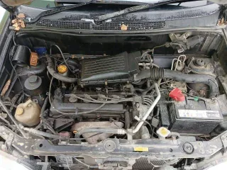 Nissan Cube 2000 года, госномер Н845МУ03, черный цвет. VIN: AZ10039628, двигатель бензиновый 1.3 л (85 л.с.), снаряженная масса 980 кг, полная масса 1200 кг. Производство: Япония.