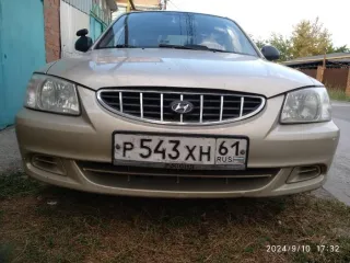 Hyundai Accent 2007 года, цвет бежевый. VIN: X7MCF41GP7A110126, ПТС: 61 МН 010400. Изготовитель: Россия, ООО "ТагАЗ". Контакт для осмотра: 8 961 410-06-30. Цена: 216 000 руб.