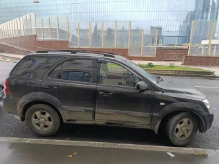 KIA Sorento 2008 года, черный цвет, VIN XWKJC524880009528.