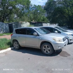 Продается легковой автомобиль Toyota RAV4 2007 года, серый цвет, ПТС 25 УВ 760842, изготовитель Япония, разрешенная максимальная масса 1735 кг, масса без нагрузки 1460 кг.