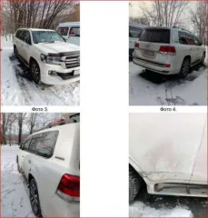 Toyota Land Cruiser 200 VIN: JTMCV02J204275950 ГРЗ: Е997НУ138, 2019, 4461 см³, 249 л.с.