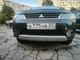 Mitsubishi Outlander 2007 года, 170 лс, 180000 км, полный привод, АКПП, кузов № CW5W5101420, гос.номер А775НВ27