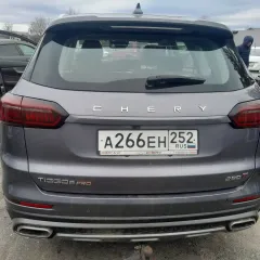Chery Tiggo8 Pro, 2023. Год выпуска: 2023 г. Идентификационный номер (VIN): LVTDB21B5PD430048. Номер шасси (рамы): отсутствует. Номер кузова (кабины): LVTDB21B5PD430048. Цвет кузова (кабины): Серый. Мощность двигателя: 136,5 кВт, 185,6 л.с. Рабочий объем двигателя: 1598 см3. Пробег 92862 км. На…