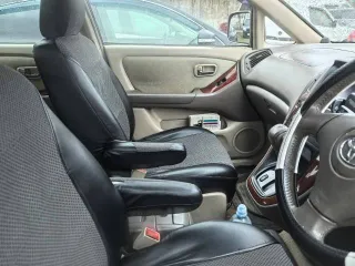 Toyota Harrier, 2001 года, модель 2AZ 0533931, кузов ACU10-0009247, цвет серый и темно-серый, 160 л.с. (120 кВт), 381000 км, полный привод, АКПП, рабочий объем двигателя 2362 куб. см, разрешенная максимальная масса 1855 кг, масса без нагрузки 1580 кг. Транспортное средство давно стоит без движения…