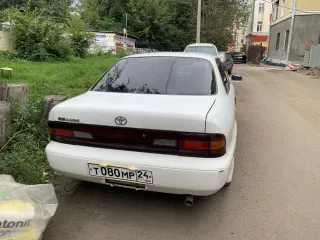 Toyota Sprinter 1993 Легковой автомобиль, Toyota Sprinter год изготовления: 1993 г. в., цвет: белый, VIN: отсутствует, ПТС: 25ТВ 954401, г/н: Т080МР24, изготовитель (страна): Япония, модель двигателя: 5А № В301862, тип двигателя: бензиновый, мощность двигателя, л. с. (кВт): 105, рабочий объем…
