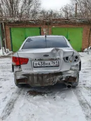 Kia Cerato 2012 года, 126 л.с., пробег 190000 км, АКПП. Модель: Cerato Forte, цвет серебристый. VIN: XWEFW411BC0000369, ПТС: 39НН 647555, госномер: Х438НА761. Страна изготовитель: Россия. Двигатель: бензиновый, модель G4FC, номер CH223358, мощность 126 л.с. (92.7 кВт), объем 1591 куб. см…
