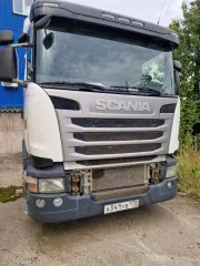 Грузовой седельный тягач Scania R400LA4X2HNA, 2017 г.в., VIN: YS2R4X20005487139, гос. номер: Х341УВ178. Ознакомление с имуществом по предварительной записи с 11:00 до 17:00 по тел. 89116146120 и эл. почте: torgi.focus@mail.ru.