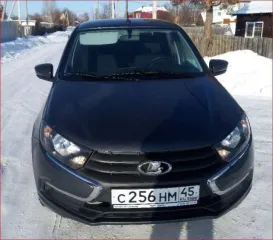 Lada Granta 2024, 90 л.с., 8296 км. Автомобиль легковой, марка: LADA, модель: GRANTA, VIN: XTA219040S1121029, гос. рег. номер: С256НМ45, год изготовления: 2024.