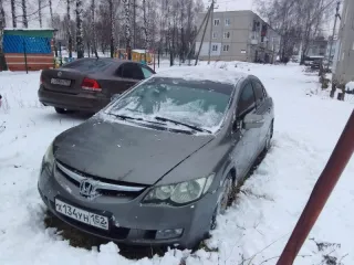 Honda Civic 2007 ЦИВИК Серый 2007 г.в. легковой автомобиль HONDA CIVIC 2007 г. выпуска, VIN № JHMFD16707S222679, двигатель 140 л/с (103 кВт), 1799 куб см, цвет серый, государственный регистрационный знак Х134УН152. Место нахождения - г. Кстово. Ознакомление по месту нахождения после…
