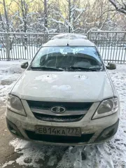 Lada Largus, 2014 Lada Largus, 2014 года, 105 лс, 106919 км, легковой автомобиль, LADA LARGUS KS0U5L, год изготовления: 2014 г.в., VIN: XTAKS0U5LE0820600, вид собственности: личная. При осмотре транспортного средства: небольшая вмятина на заднем бампере, мелкие царапины.