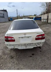 Toyota Corolla 2000 года, 100 л.с., пробег 370000 км, АКПП. Регистрационный номер А023УВ42, номер двигателя AE1105366976. Автомобиль на ходу. Техническое состояние: ходовая гремит, задние стойки полностью не работают, не работает АБС. Внешне автомобиль находится в плохом техническом состоянии…