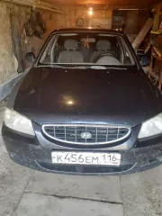 Легковой автомобиль  требует ремонта двигателя , марка: HYUNDAI ACCENT, год изготовления: 2008, цвет: ЧЕРНЫЙ, VIN: X7MCF41GP8M177517, г/н: К456ЕМ116, мощность двигателя, л. с.  кВт : /102.0, рабочий объем двигателя, куб. см: 1495 Лот №1 Легковой автомобиль  требует ремонта двигателя , марка…