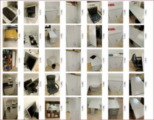 Офисная мебель и оборудование, 415 наименований, Москва. Движимое имущество в количестве 415 наименований (705 единиц), находящееся по адресу: г.Москва, Пушкинская набережная, д. 8А, стр.3, а именно: 1. Сейф металлический, 1 шт.; 2. Стеллаж ДСП 5 секций, 1 шт.; 3. Стеллаж ДСП 5 секций, 1 шт.; 4…