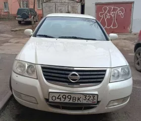 Транспортное средство NISSAN ALMERA CLASSIC 1.6 PE, 2007 года выпуска, VIN: KNMCSHLMS7P654997, ГРЗ: О499ВК323, цвет: белый.