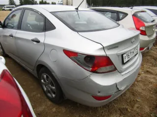Hyundai Solaris 2013 Легковой автомобиль марки: HYUNDAI, модель: Solaris, год выпуска: 2013 г., идентификационный номер (VIN): Z94CT41DADR207913 С лотом №1 можно ознакомиться по месту его нахождения: Большое Баландино, Геолокация: 55.371147, 61.453017, предварительно согласовав время с Финансовым…