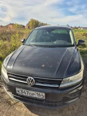 Volkswagen Tiguan, 2019 года, 150 лс, 131483 км, АКПП еще VOLKSWAGEN TIGUAN, VIN XW8ZZZ5NZLG009278, 2019 г.в, цвет черный.