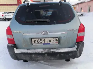 Hyundai Tucson 2.7 GLS 2006 года выпуска. VIN: KMHJN81DP6U480900.